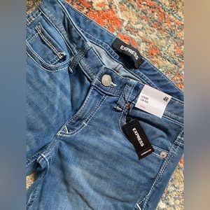 COPY - Express denim low rise skinny jeans